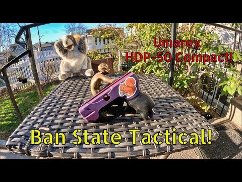 Umarex HDP-50 Compact REview! Testing an exposed detent modification for carry! (Ban State Tactical)