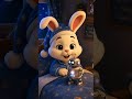 Sleepy Bunny Bedtime. #kidsvideo #animals #song #rabbit #robot