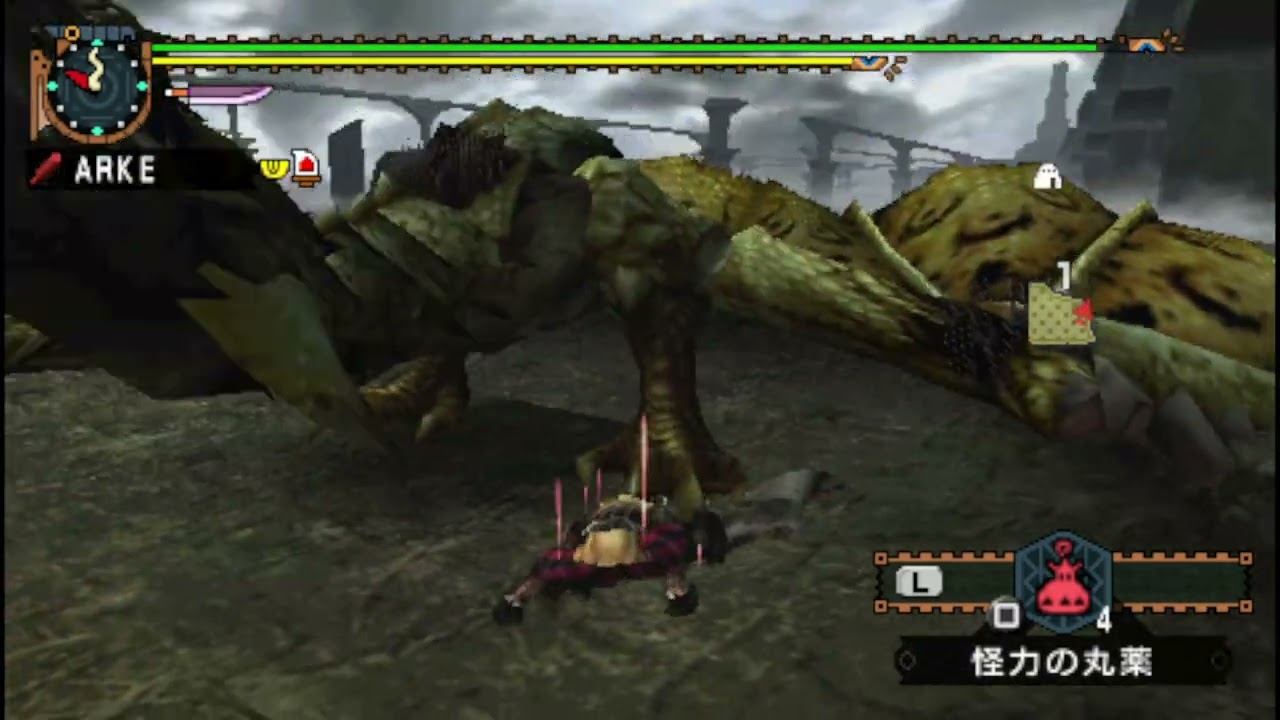 MHP2G　今日の4分台(2025/04/07)