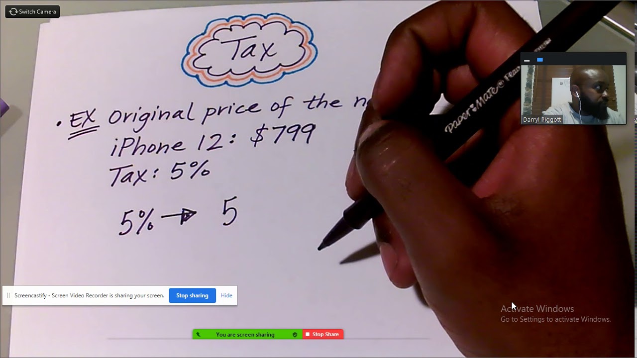 Calculating Tax (Piggott Style) YouTube