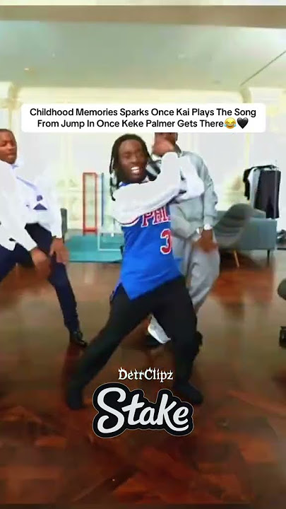 Childhood Memories Sparks Once Kai Plays The Song From Jump In Once Keke Palmer Gets There😂🖤#kaicena