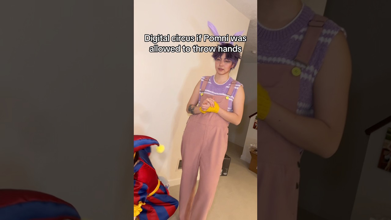 Pomni Valid Crashout TBH #theamazingdigitalcircus #tadc #cosplay #glitchproductions#meme #funnybunny