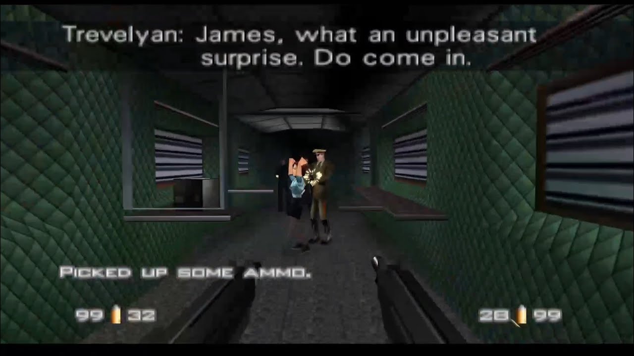 007 GoldenEye - Mission 6 - Part V (Train - Secret Agent) #007 ...