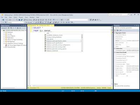 View all databases | MS SQL Tutorials