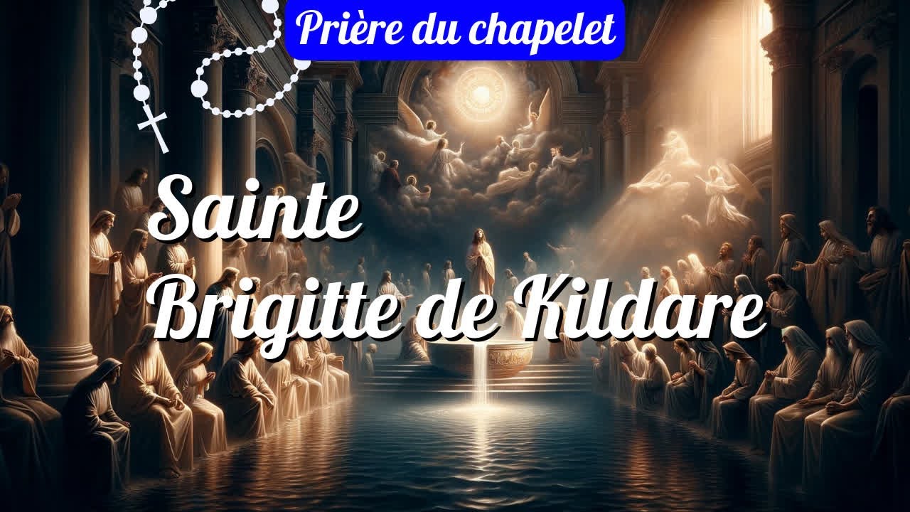 Chapelet Sainte Brigitte de Kildare Pour la Générosité et la Sagesse priere chapelet 