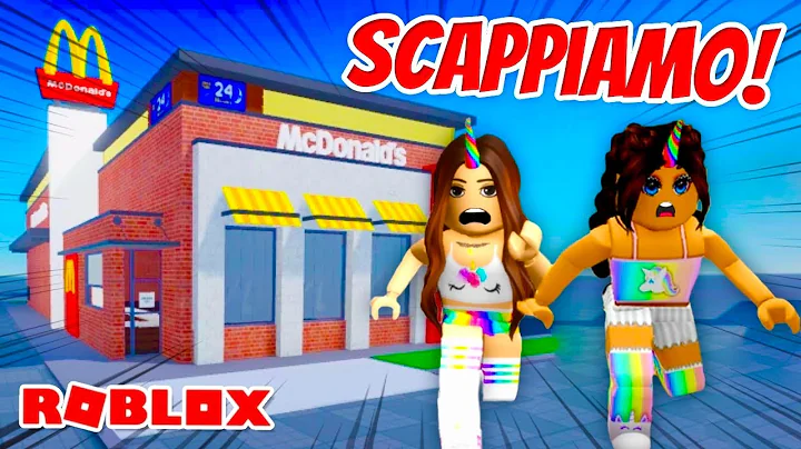 SCAPPIAMO dal MC DONALDS su ROBLOX