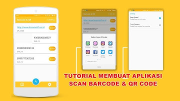 (Preview) Tutorial Membuat Aplikasi Scan QR Code dan Barcode dengan Android Studio
