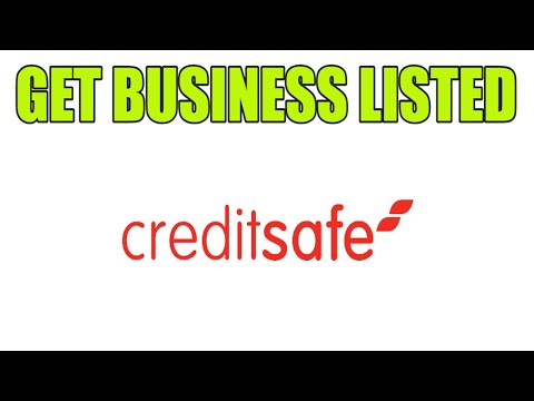 Get Your Business Listed With Creditsafe Business Credit Bureau