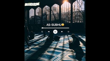 As-Subhu Bada Min toula atihi😌💙Ramadan Mubarak