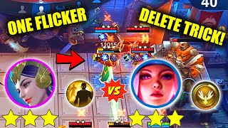 THIS IS WHAT HAPPEN IF 3 STAR KADITA GOT FLICKER ONE SKILL DELETE 3 STAR FREYA AMAZING FIGHT EPIC!!