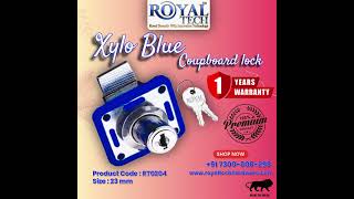 Xylo Blue Cupboard Lock | Stylish Blue Almirah Lock | Strong &amp; Secure Cabinet Lock #hardwareproducts