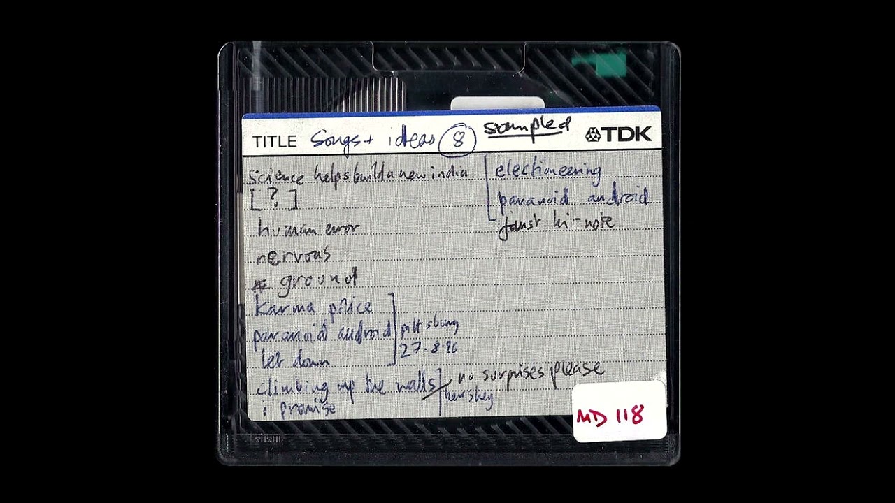 Radiohead - Poison (Exit Music demo Minidisc MC111) - YouTube