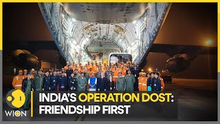 India's 'Operation Dost': Friendship first | India extends helping hand to Syria \& Turkey | WION