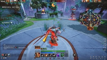 Smite 2 Beta Obsidian Rank Conquest Ares Support Gameplay | Rank Has Improved Matchmaking!