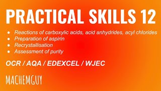 A LEVEL CHEMISTRY EXAM QUESTION WALKTHROUGH - PRACTICAL SKILLS 12