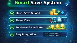 Smart Save System – Easy Save & Load for Unity | Asset Store Demo Profile