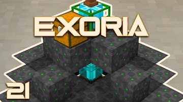 Exoria EP21 Void Dust Miner + RFTools Modular Storage