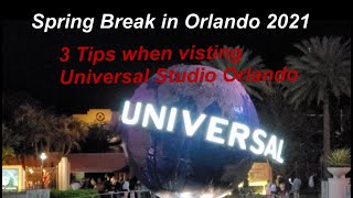 Spring Break 2021 - Universal Orlando Night
