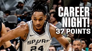 Devin Vells Career-High Night