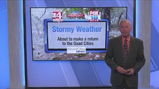 Strong to severe storms on the way to the QCA