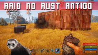 como era bom FARMAR e RAIDAR no MELHOR RUST ANTIGO já criado!