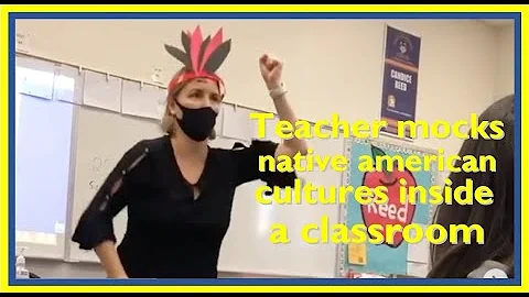 High School Teacher Filmed Mocking Native American Tribes