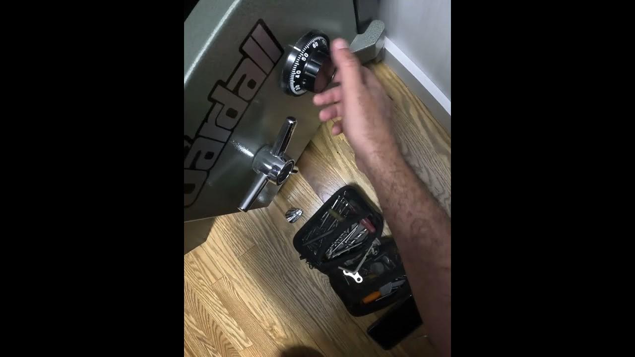 Combination change on Gardall safe YouTube