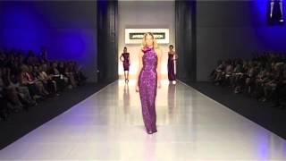 Mindy Kwanten closing Spring Summer 08' with Jennifer Hawkins 'Miss Universe'