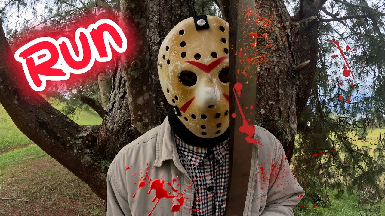 Jason Voorhees vs runner // Scary Camera #10