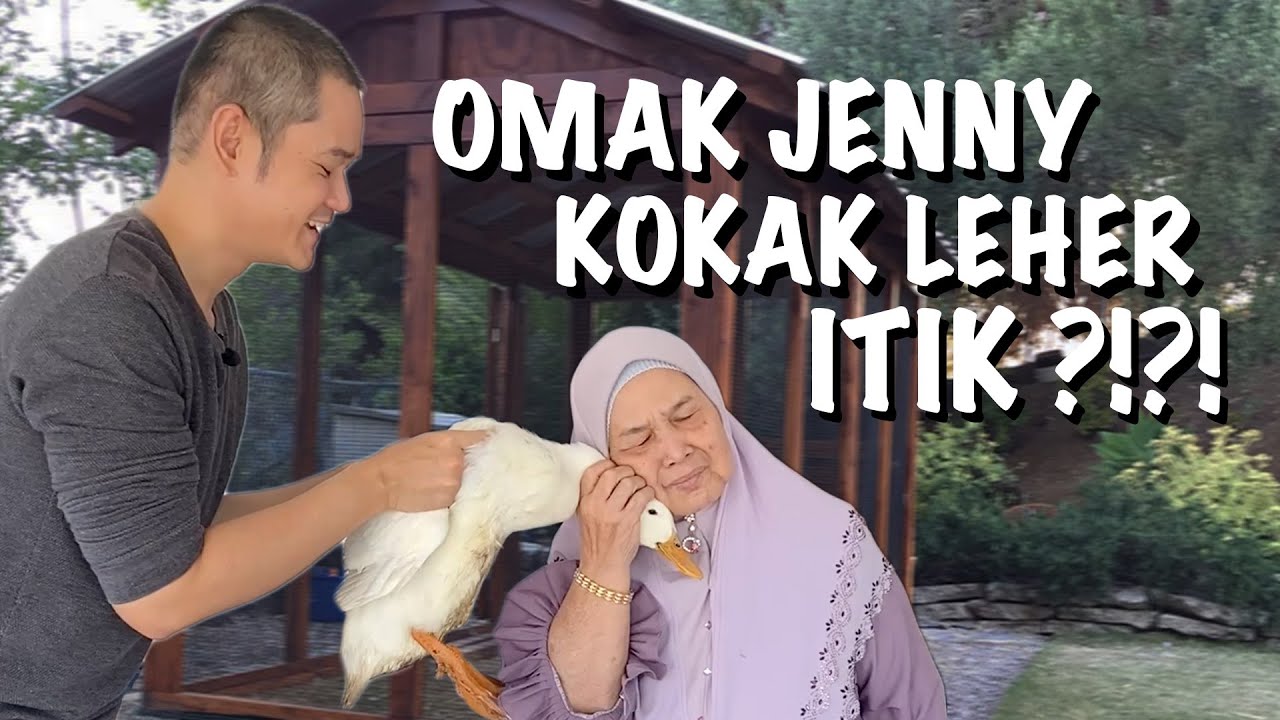 OMAK JENNY KOKAK LEHER ITIK ?!?! 😱😱😱
