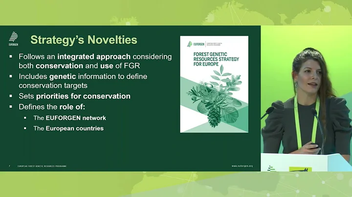 The Forest Genetic Resources Strategy for Europe. ...