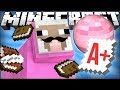 Deleted pink sheep goes to school  minecraft