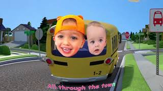 The Wheels on the Bus but All Other Characters! Super Remix Chris, Vlad and Niki Cocomelon Effects