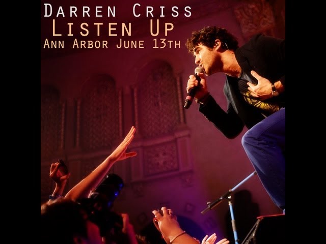 Listen Up Tour - Darren Criss