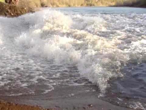 Hydraulic Jump Example - YouTube