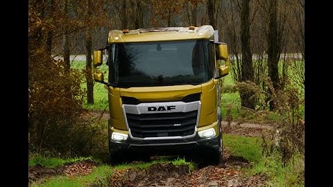 Explained: New Generation DAF; Off-road software