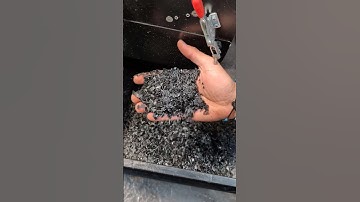 Shredding Plastic is SO Satisfying 👌