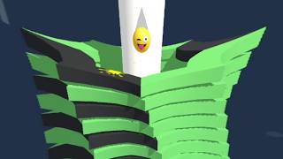 Stack Smash - Gameplay With Blue Ball Smash⚡️Max Level  🤩