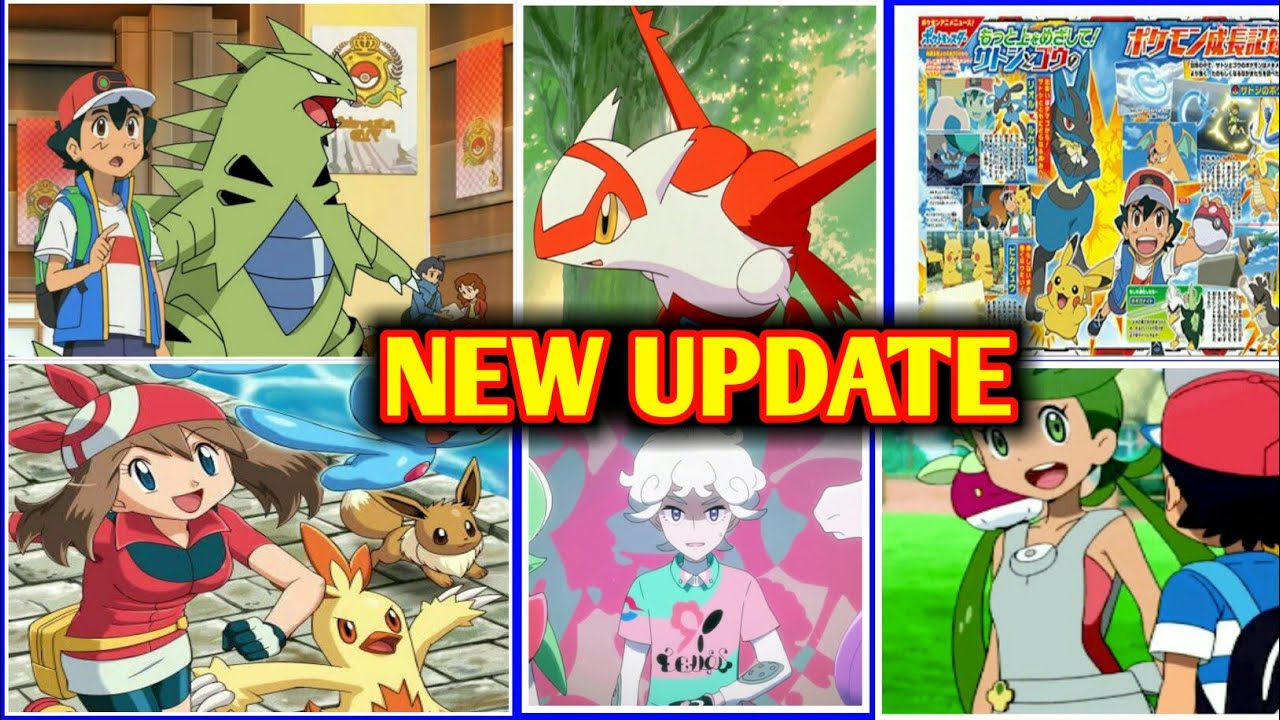 Pokemon Journeys New Update | Ash Catch Tyranitar | Serena and May Return In Anime|Pokémon New leaks