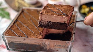 Chocolate Mousse Brownies Recipe By Sooperchef