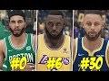 Scoring With the Best Player Of Every Jersey Number In NBA 2K22!