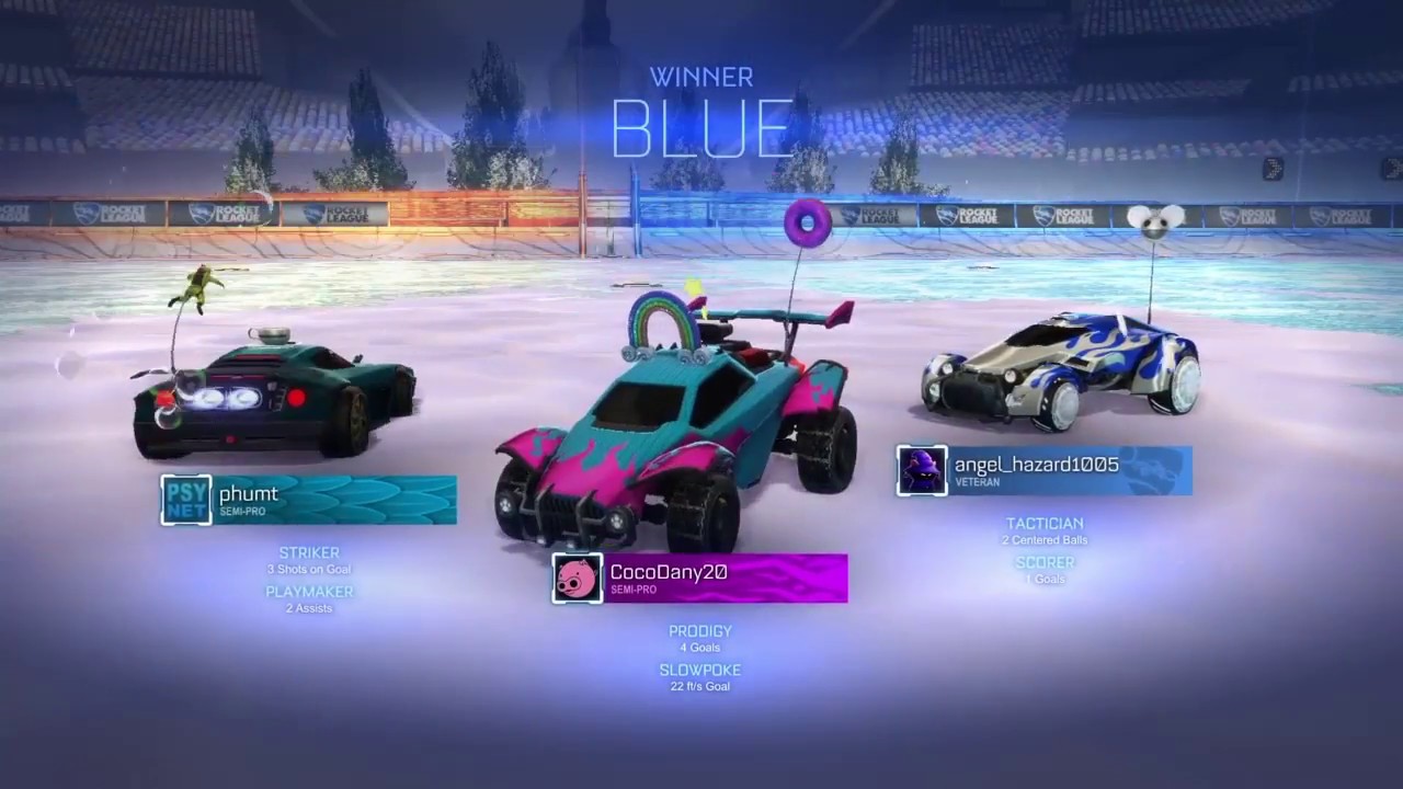 Rocket League Snow Day 61 Match Burnt Gaming YouTube
