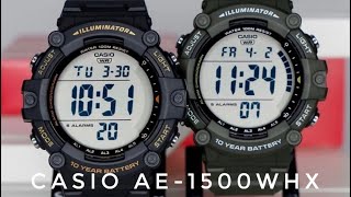 Годинник Casio AE-1500WHX. Що нового в НОВИНКАХ від Касіо? КОРОТКИЙ ОГЛЯД від @watchtechua