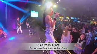 Groove Nation Band performing Crazy In Love at the Galaxy Club at Muckleshoot Casino