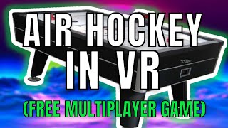 AIR HOCKEY IN VR! FREE MULTIPLAYER GAME ON THE QUEST 2! screenshot 5