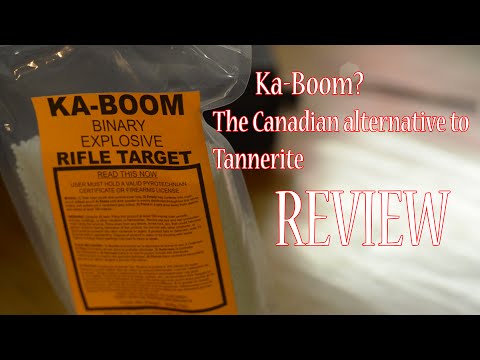 Ka-Boom? A cheap Canadian alternative to Tannerite!