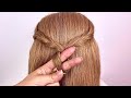 Прическа на длинные волосы 😍 Easy DIY Summer Hairstyle