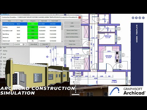 Archicad Construction Simulation | ArchiCAD BIM