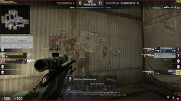 Crazy Scout Wallbang Headshot. No Walls!