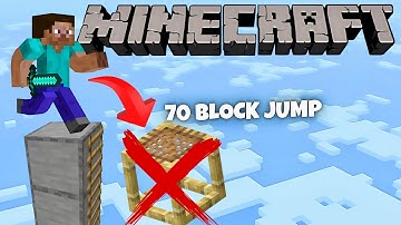 Scaffolding Block… But This Happened..😨😱 | Minecraft 